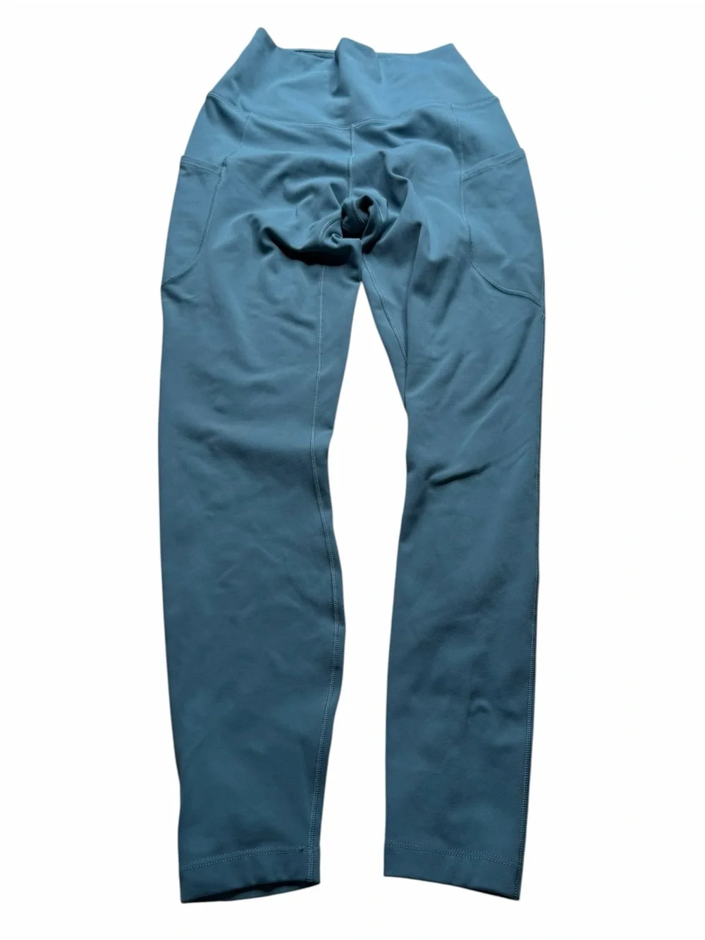 NIKE One Teal Blue Women's Workout‎ Leggings Pockets Women's Size Small Gym Yoga